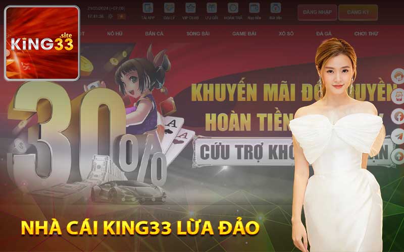 Nhà cái King33 lừa đảo